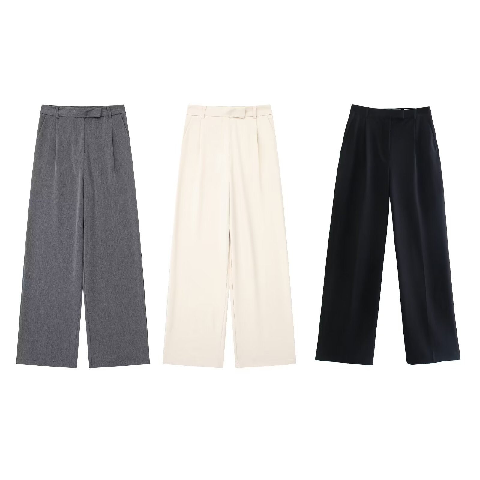 Wijde Broek Amélie Comfortabel en Elegant - Mode Vibes