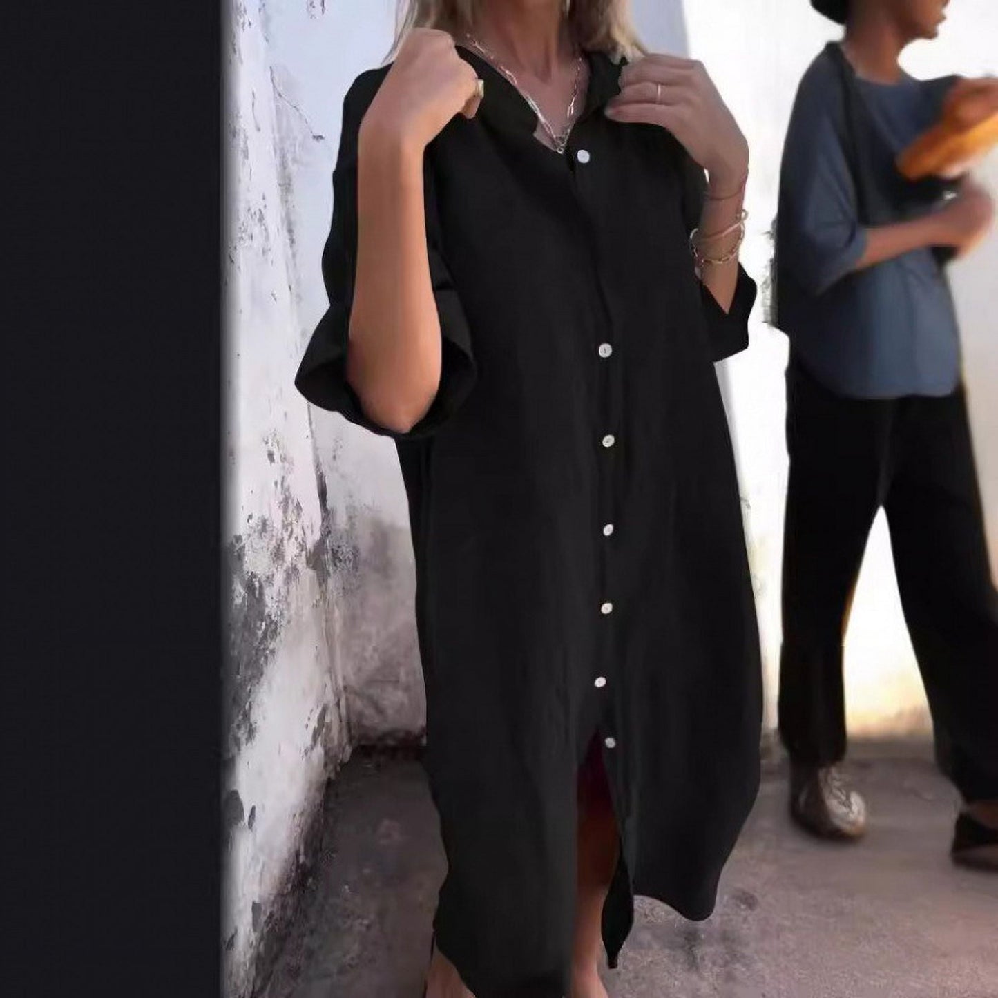 Maria | Abito in denim con tasche
