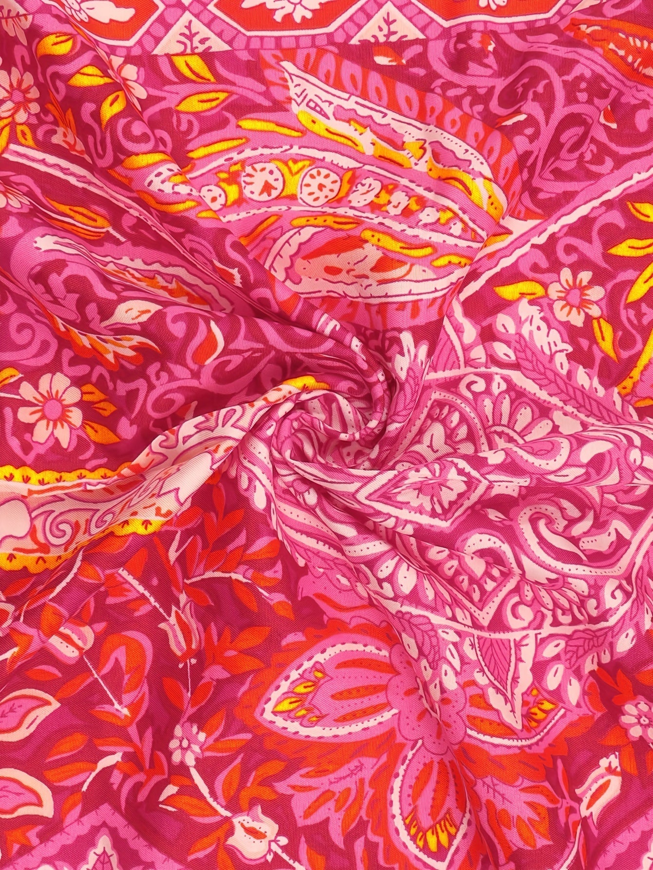 Vrouwelijke Blouse Off-Shoulder Geometrische Print