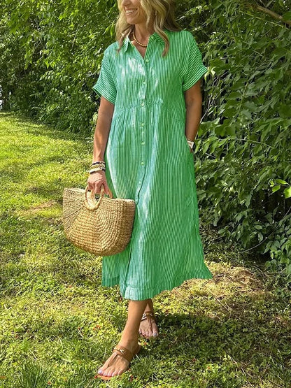Dames Maxi-jurk Vloeiende Pasvorm