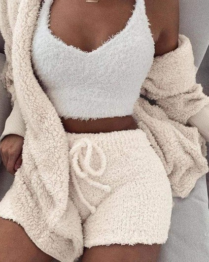 Loungecollectie 3-delig Zacht en Comfortabel