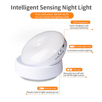 Nachtverlichting Bewegingssensor Slim LED Verlichting Elara