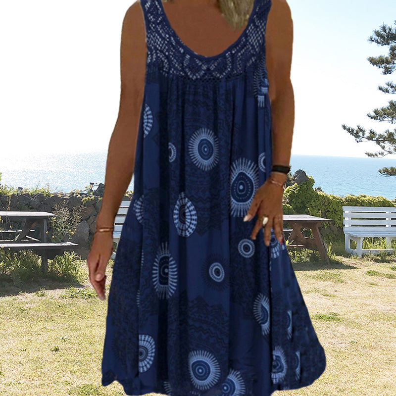 Mouwloze Zomerjurk Luchtig en Comfortabel
