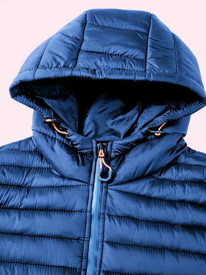 Dames Pufferjas Met Capuchon Warm en Waterdicht