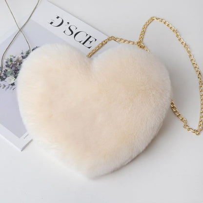 Dames Schoudertas Hartvormig Met Ketting Lindsey