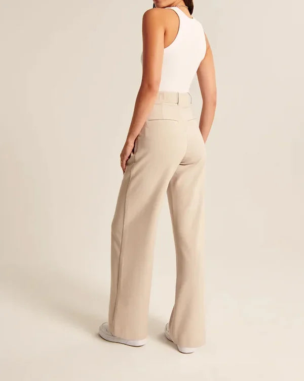 Vrouwen Broek Uitlopende Zomerbroek Comfortabel