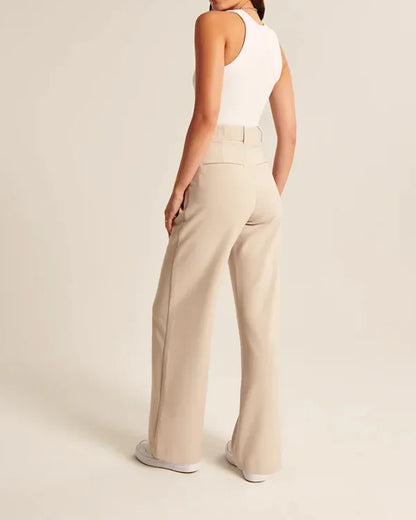 Vrouwen Broek Uitlopende Zomerbroek Comfortabel