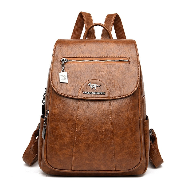 Leren Dames Rugtas Luxe Isolde Design