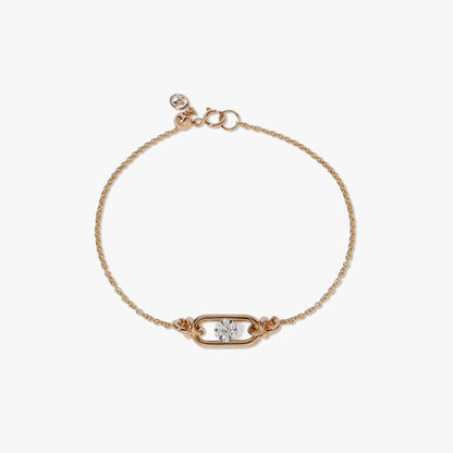 Goudkleurige Geboortesteen Armband voor Dames