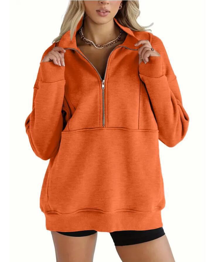 Dames Oversized Trui Warm en Comfortabel met Kangoeroezak