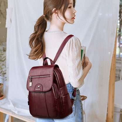 Leren Dames Rugtas Luxe Isolde Design
