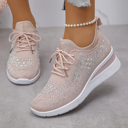 Dames Comfortabele Sneakers Uitneembare Binnenzool