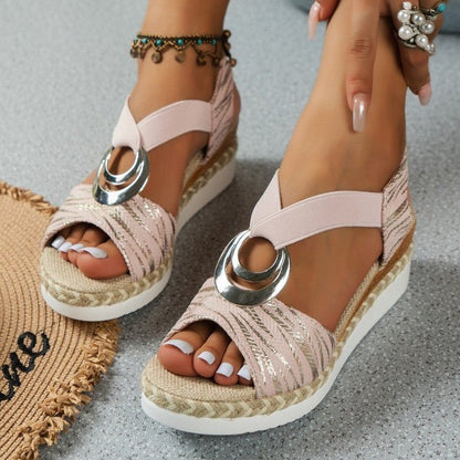 Dames Platformsandalen Comfortabele Pasvorm
