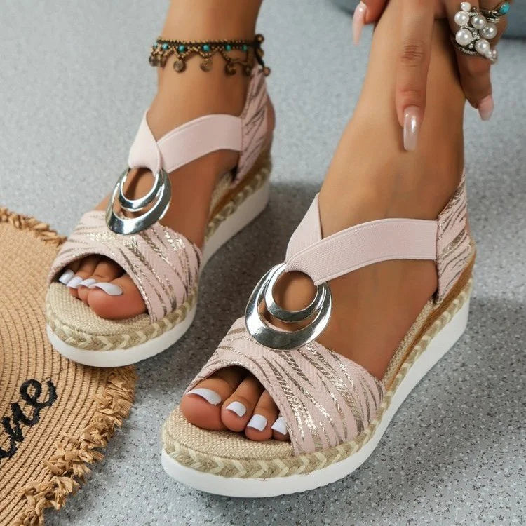 SoleViva Dames Leren Sandalen