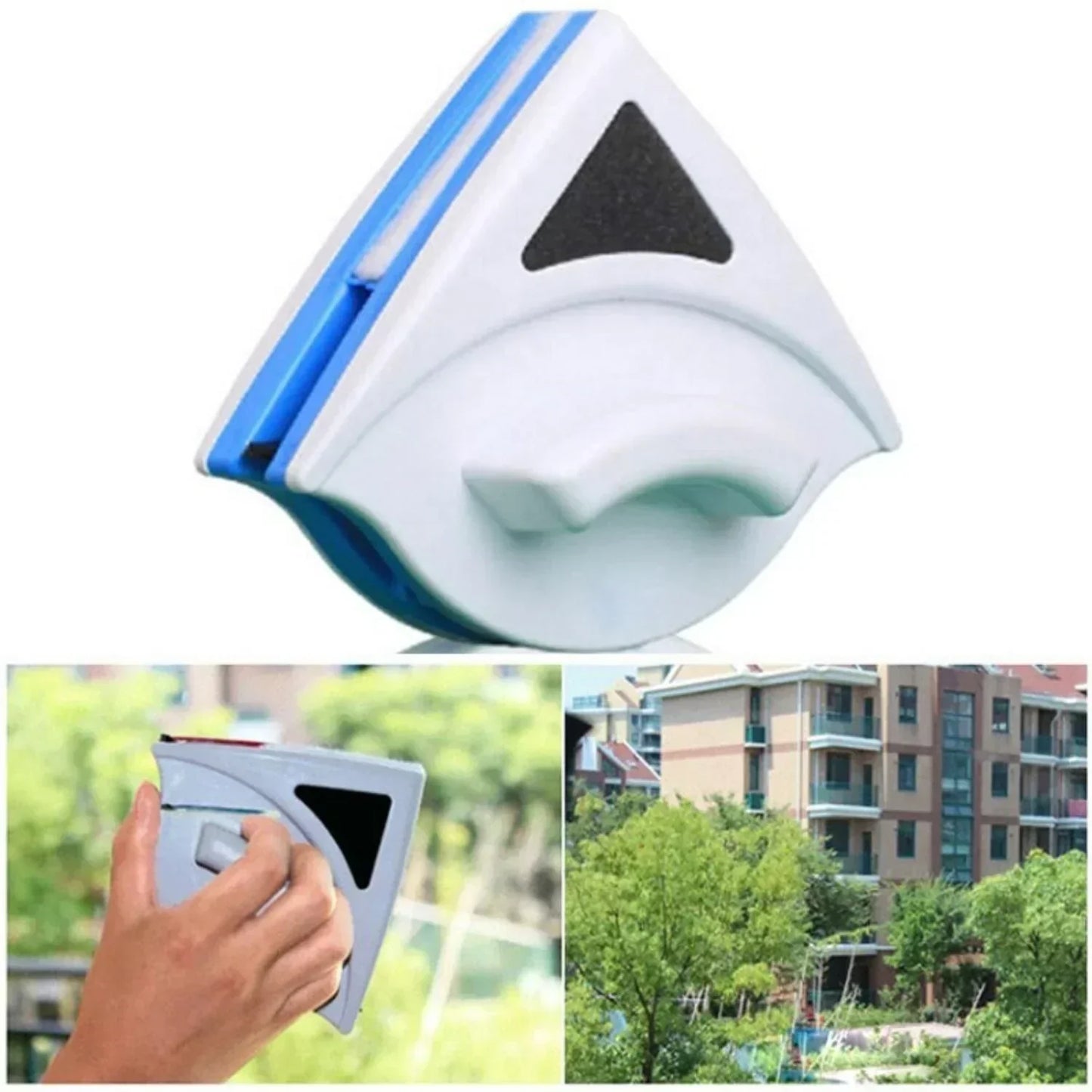 Magnetische Ruitenreiniger voor Auto Glas