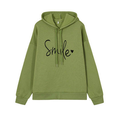 Dames Hoodie met Vrolijke Smile Print