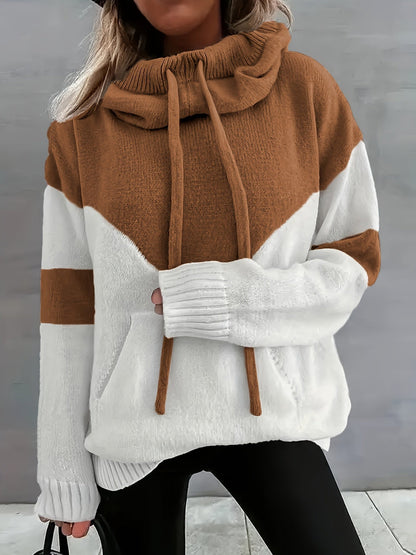 Zachte Sweatshirt met Capuchon en Koord Maya