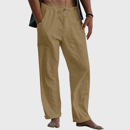 Marx – Casual Linnen Broek Voor Heren