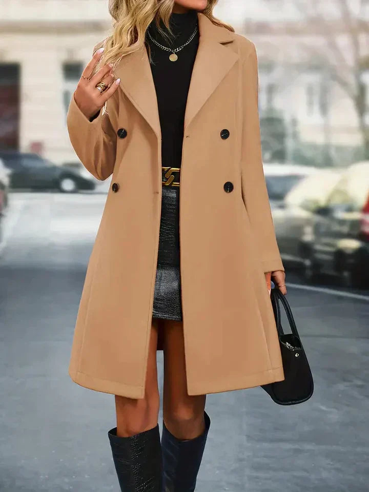 Dames Trenchcoat Klassiek Waterdicht en Stijlvol
