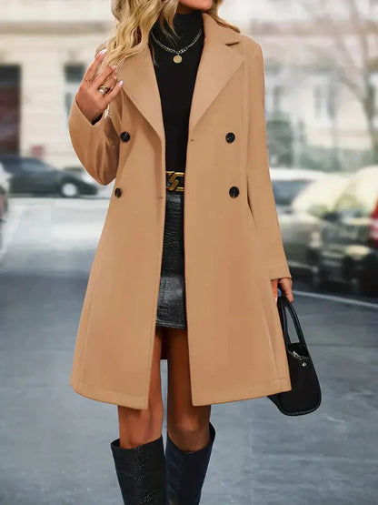 Dames Trenchcoat Klassiek Waterdicht en Stijlvol