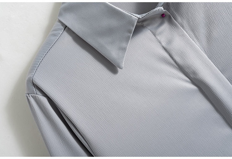 Dames Blouse Elegante Stijlvolle Korte Mouw