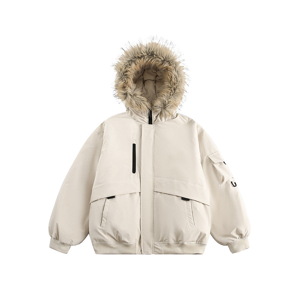 Dames Winterjas Imitatiebontkraag Warm en Trendy