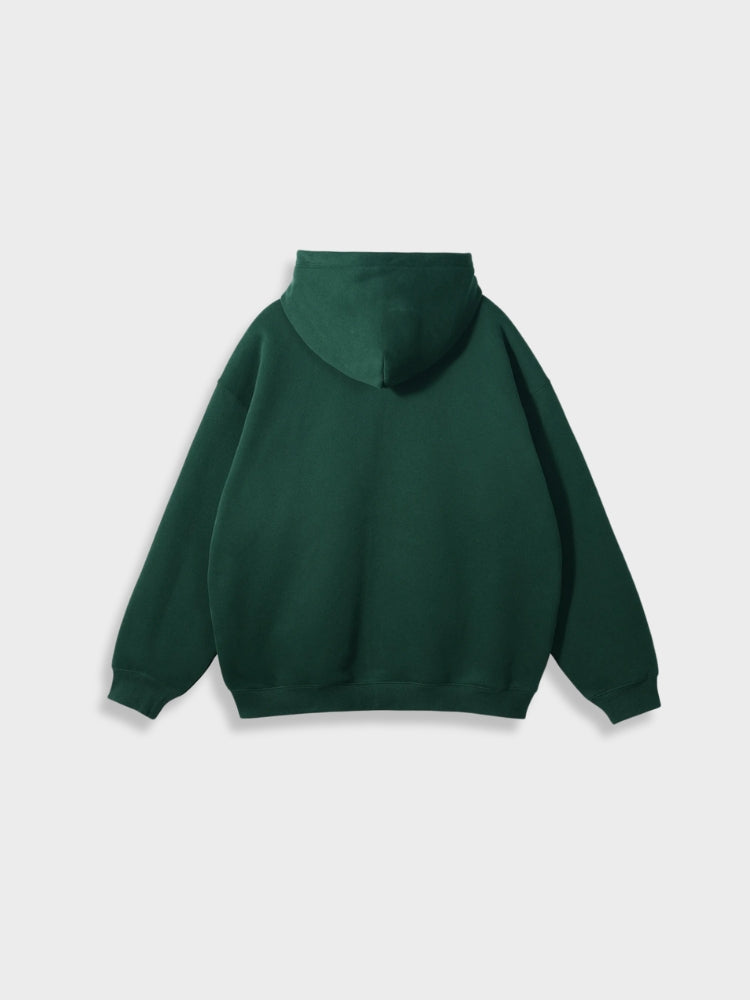 Lange Vest met Rits Oversized Stijl