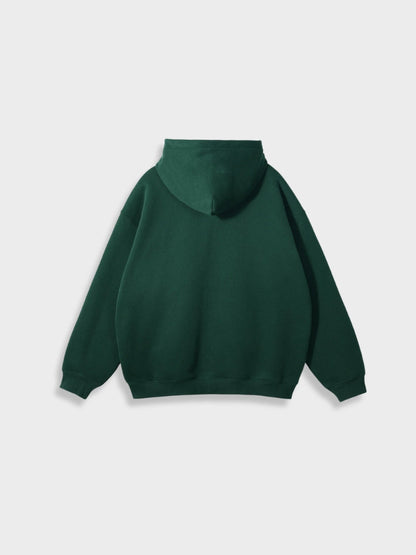 Lange Vest met Rits Oversized Stijl