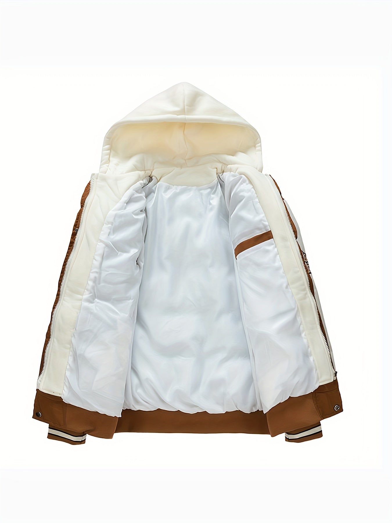 Heren Pufferjas Warm Waterdicht met Capuchon