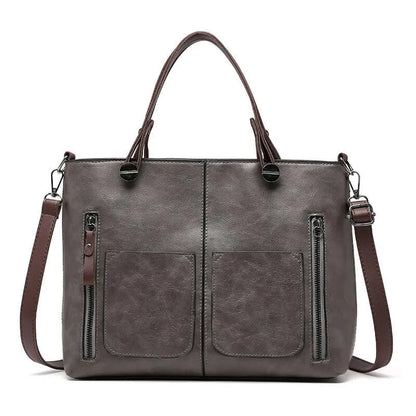 Klassieke Schoudertas voor Dames Lederlook Design
