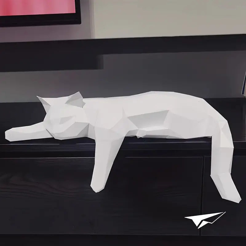 Schattig Kattenbeeldje Luna Figuur