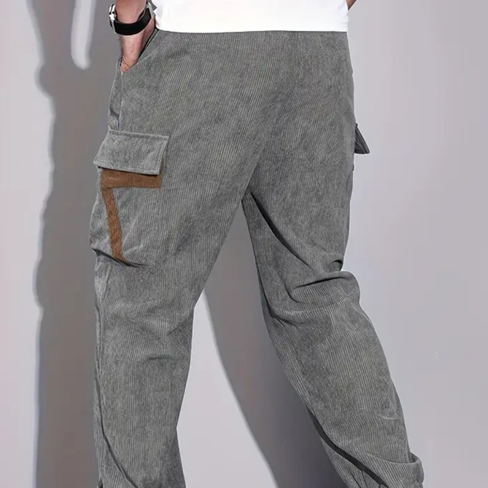 Heren Cargo Broek Baggy Losse Zomerbroek