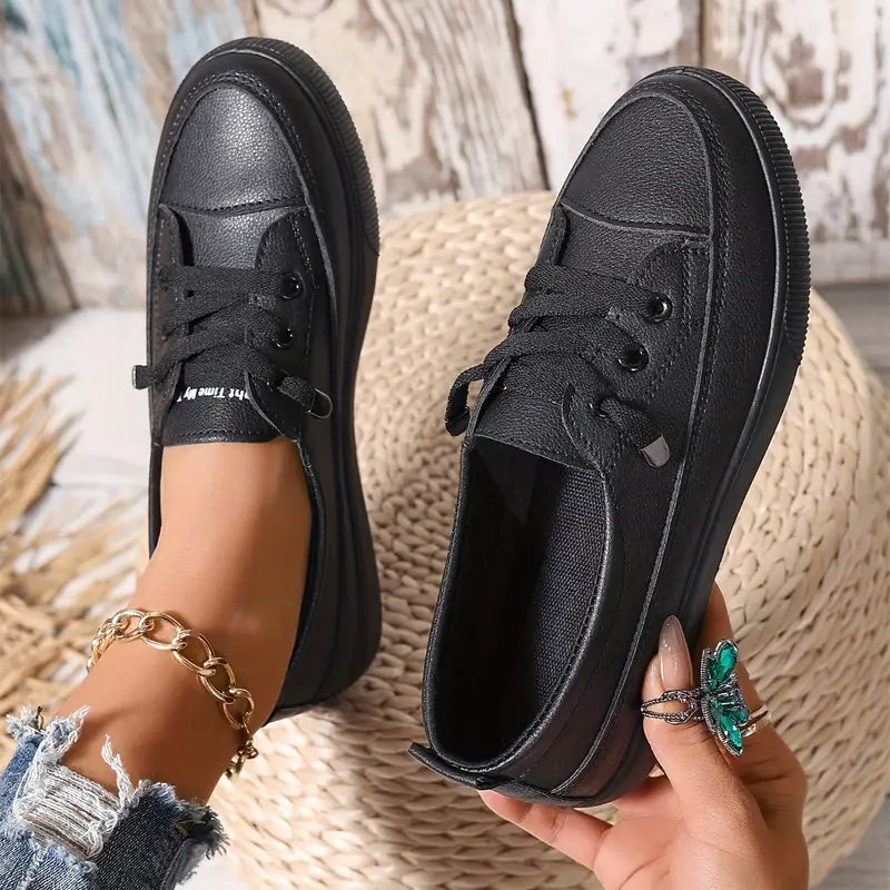 Dames Instappers Casual Comfortabel Leer