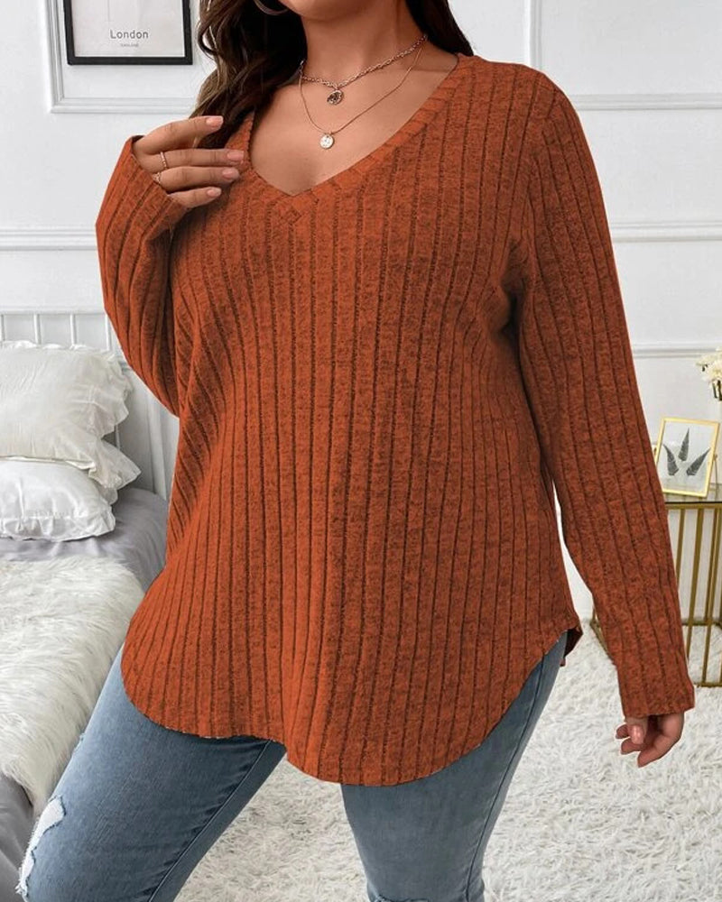 Blouses Lange Mouwen Effen Kleur Dame - Mode Vibes
