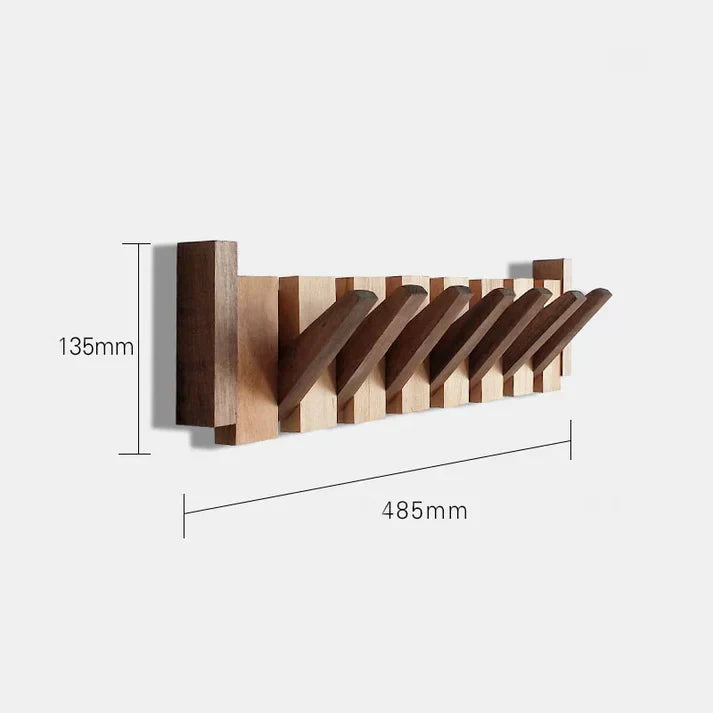 Houten Kapstok Pianostijl Melodia Klassiek Design