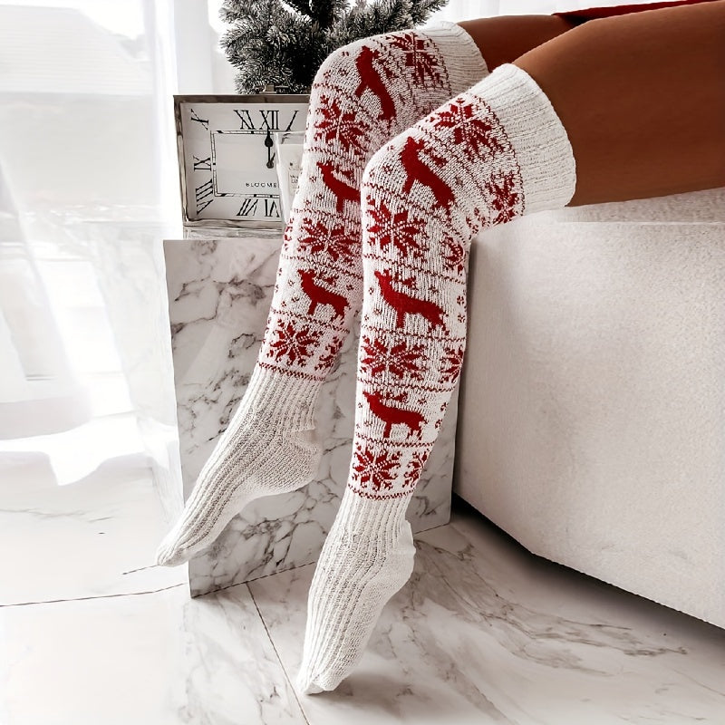 Kerstkousen Dames Elegante Glanzende Design - Mode Vibes