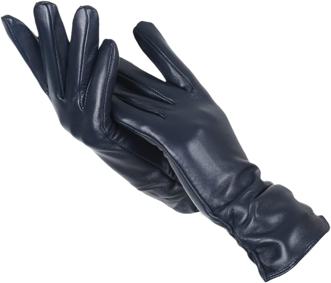 Leren Handschoenen Klassiek Stijlvol voor Dames - Mode Vibes