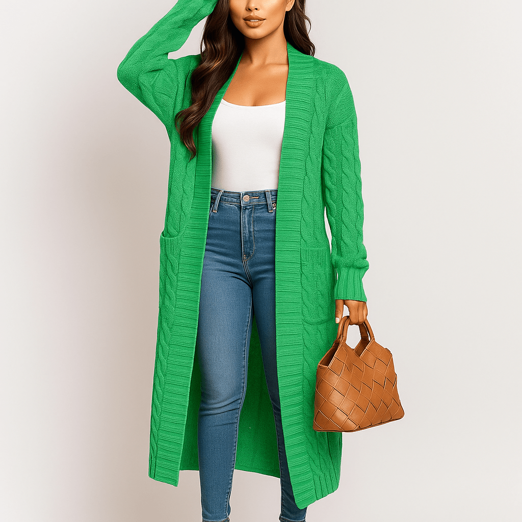 Ella Lange Cardigan Zacht en Comfortabel - Mode Vibes