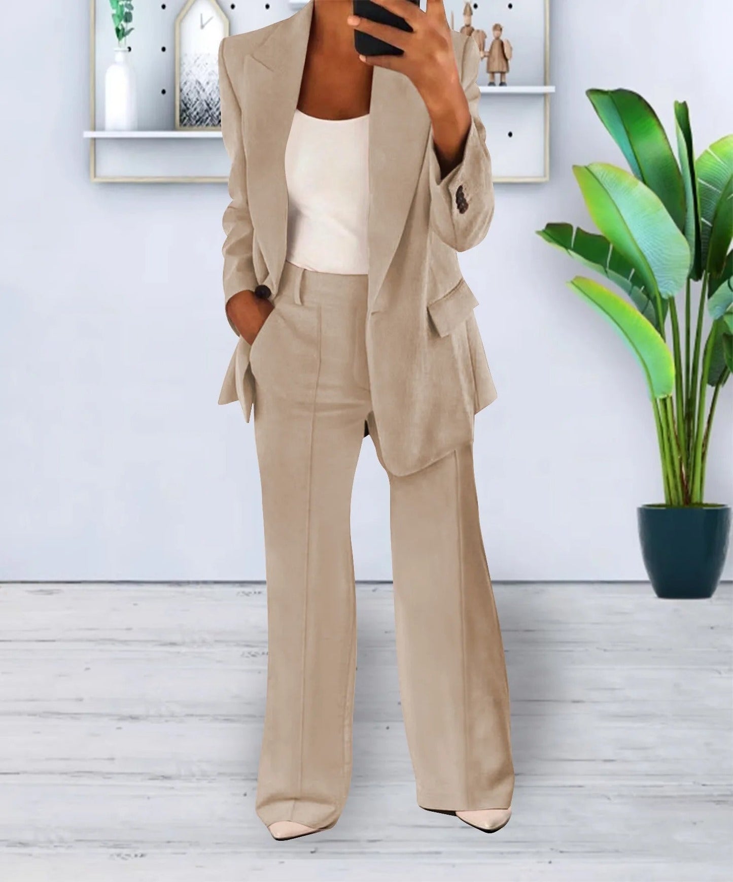 Dames Business Pak Blazer en Pantalon
