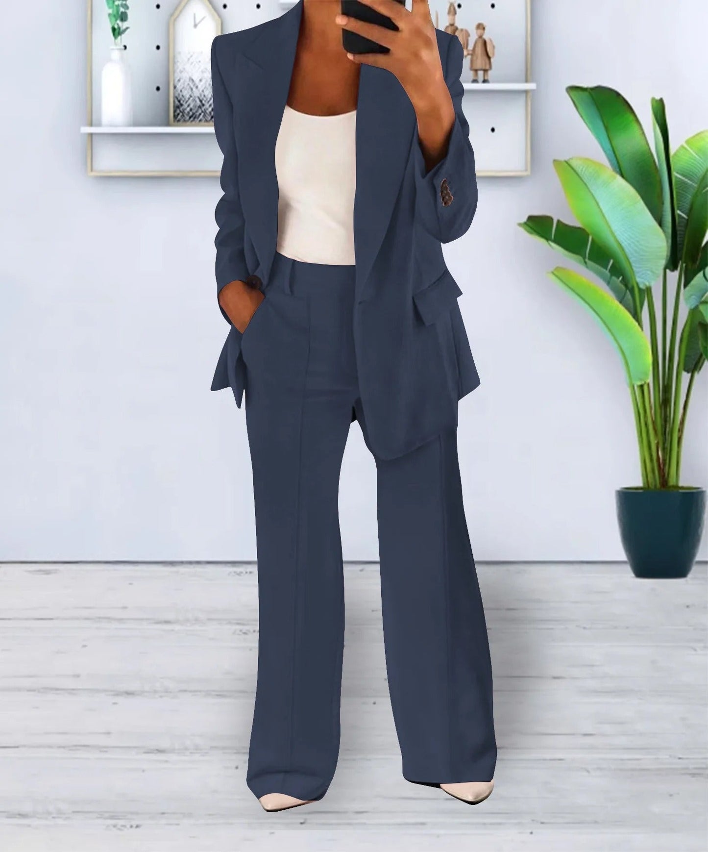 Dames Business Pak Blazer en Pantalon