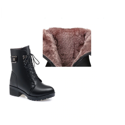 Dames Boots Warm en Wol Binnenkant
