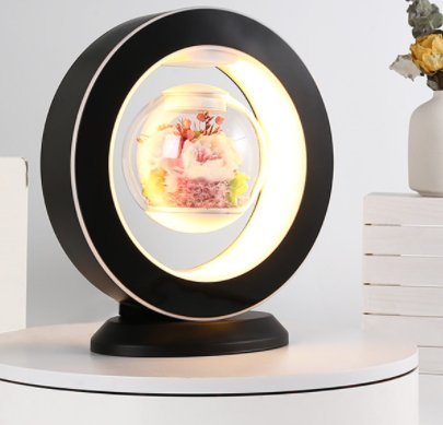 Magnetrone Levitatie Bloem met Rotatie - Mode Vibes