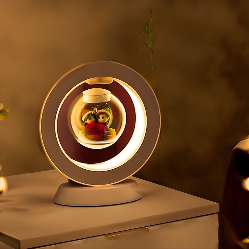 Magnetrone Levitatie Bloem met Rotatie