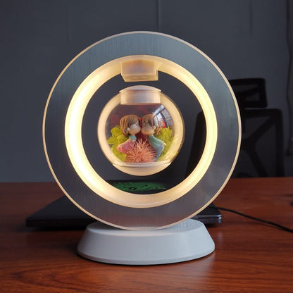 Magnetrone Levitatie Bloem met Rotatie