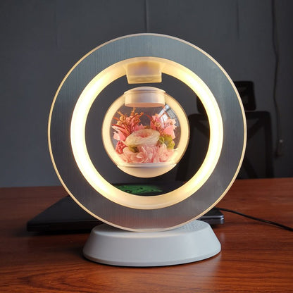 Magnetrone Levitatie Bloem met Rotatie