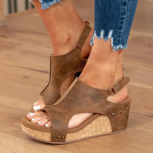 Dames Keilsandalen Orthopedisch Comfortabel Lara Wegner