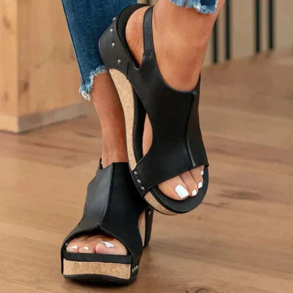 Dames Keilsandalen Orthopedisch Comfortabel Lara Wegner