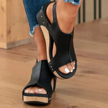 Dames Keilsandalen Orthopedisch Comfortabel Lara Wegner