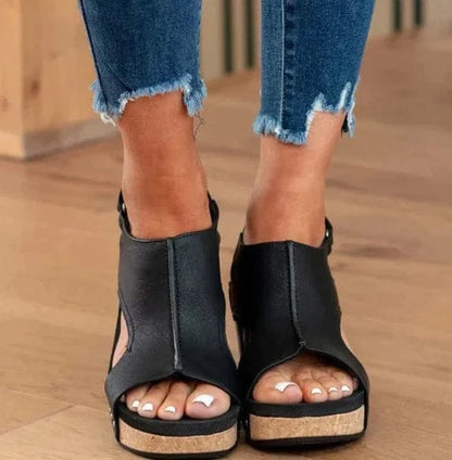 Dames Keilsandalen Orthopedisch Comfortabel Lara Wegner