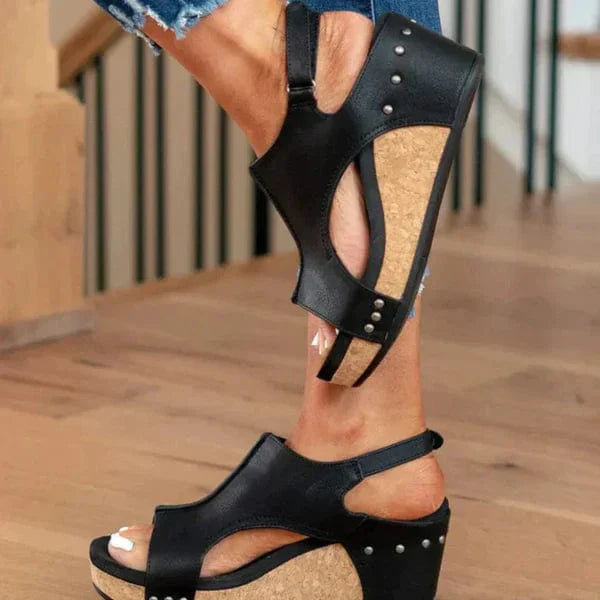 Dames Keilsandalen Orthopedisch Comfortabel Lara Wegner